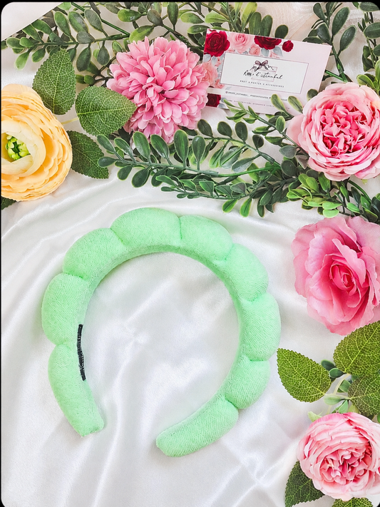 Bandeau Matelassé - Vert Pistache